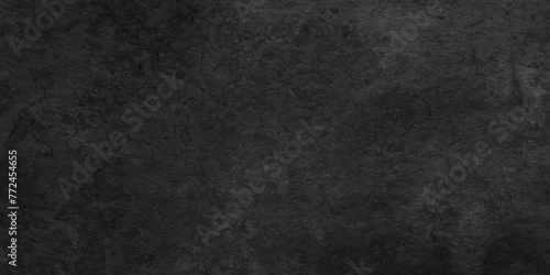 Black texture chalk board and black board background. stone concrete texture grunge backdrop background anthracite panorama. Panorama dark grey black slate background or texture