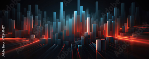 Digital background for tech  AI  data  audio  graphics  and more