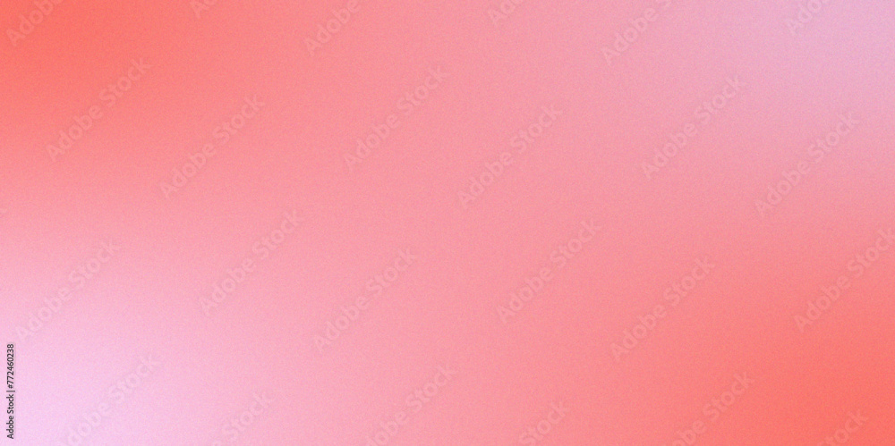 Abstract Fiery burnt rose pink foil gradient in pastel vector blurred shine. Bokeh background with  pink color gradient, ombre effect. Textured with rough grain, noise, and bright spots. - obrazy, fototapety, plakaty 