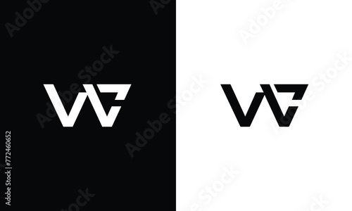 WC letter logo design on luxury background. WC monogram initials letter logo concept. WC icon design.