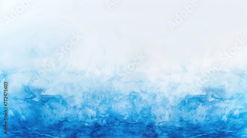 minimalist blue watercolor gradient for a background