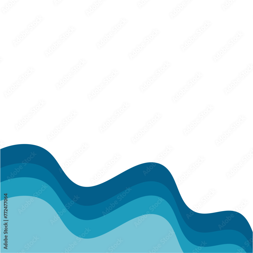 Abstract wave illustration