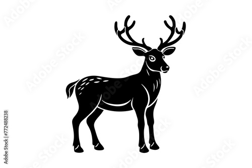 reindeer-icon-vector-illustration