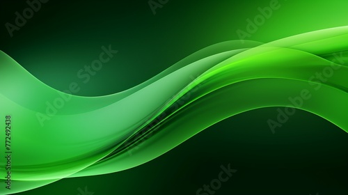Wallpaper background , the above dynamic green image Generate AI