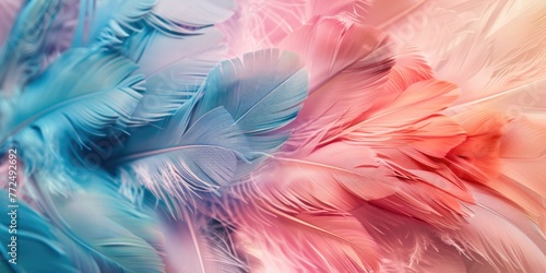 A close-up image of a bunch of feathers. Perfect for creative projects