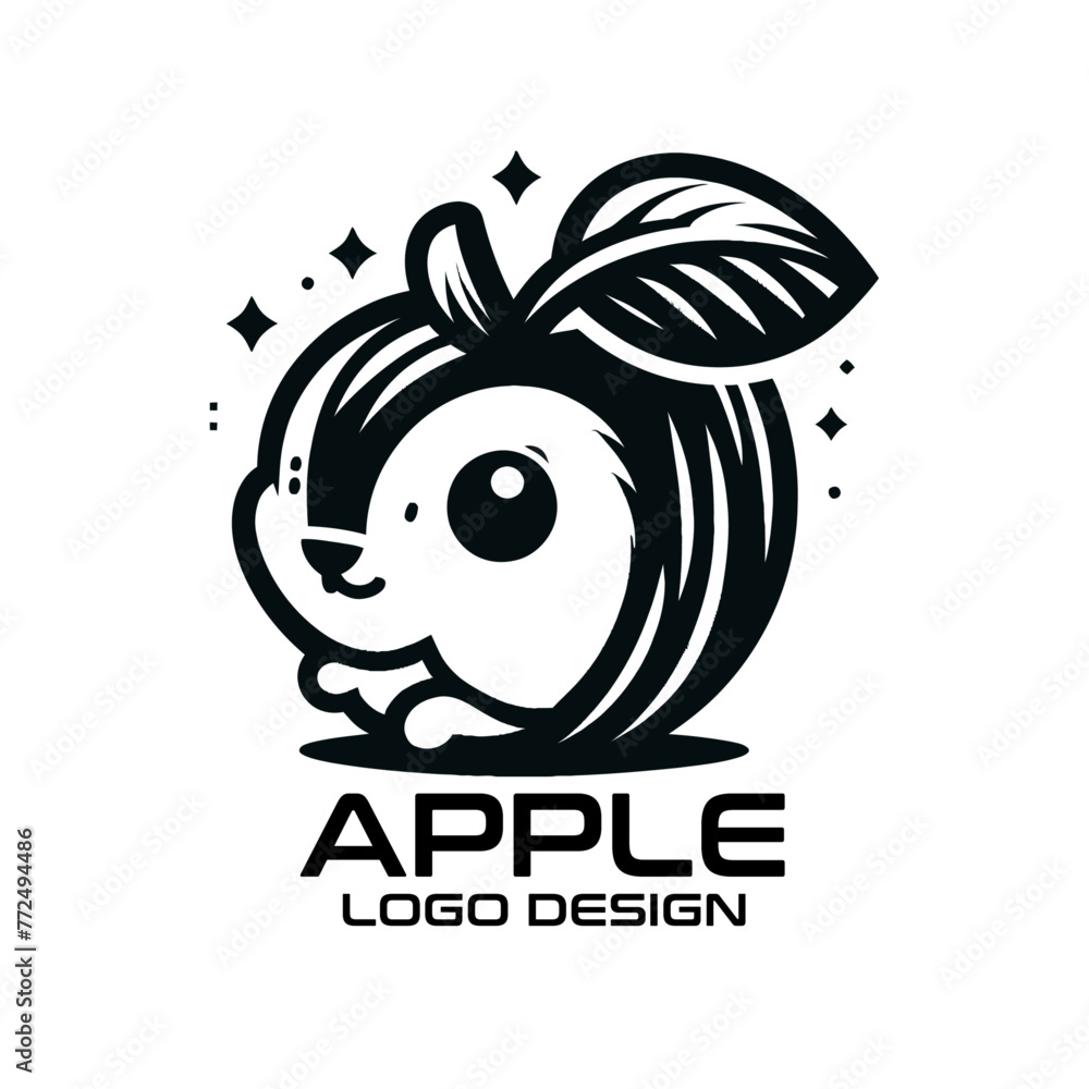 Fototapeta premium Apple Vector Logo Design