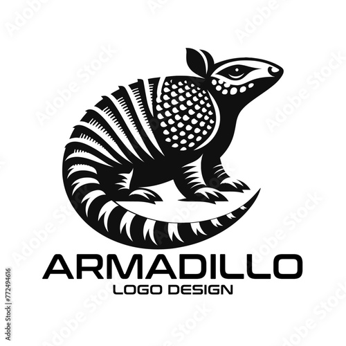 Armadillo Vector Logo Design