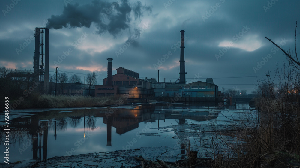 Obraz premium Russian Refinery