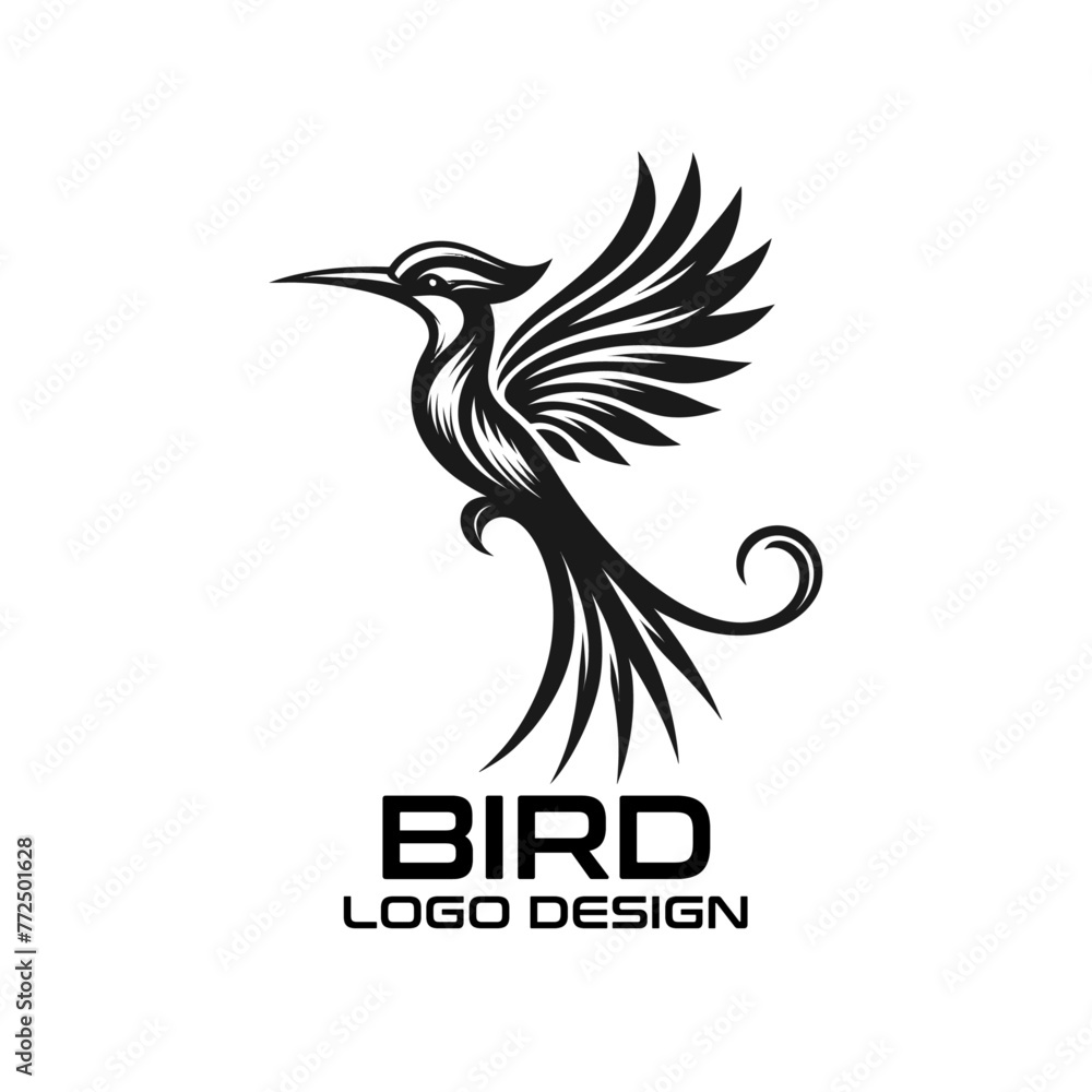 Fototapeta premium Bird Vector Logo Design