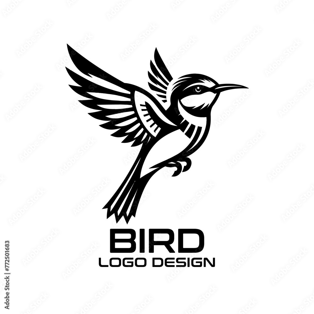Fototapeta premium Bird Vector Logo Design