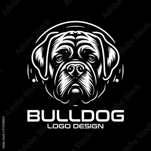 Bulldog Vector Logo Design