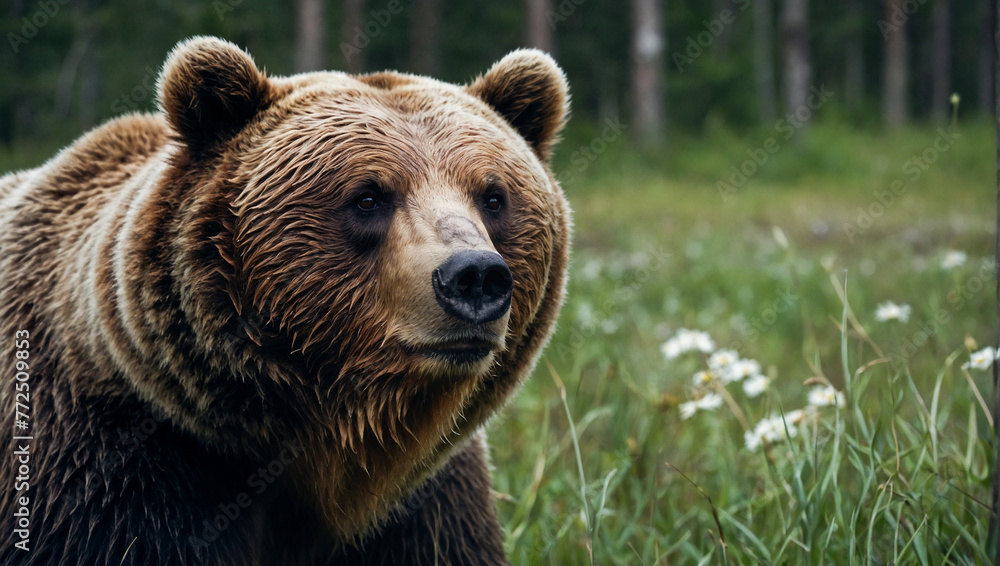 Obraz premium Wild Bear 
