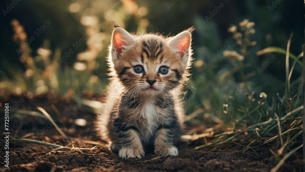 Obraz premium Cute Adorable Kittens 
