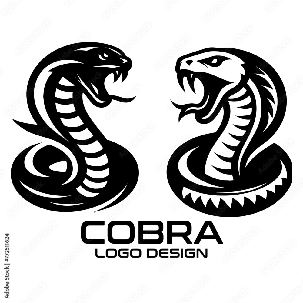 Cobra Vector Logo Design Cobra Vector Logo Design