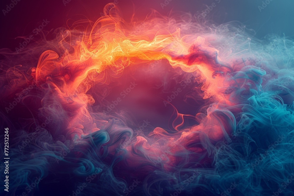 Abstract smoky background