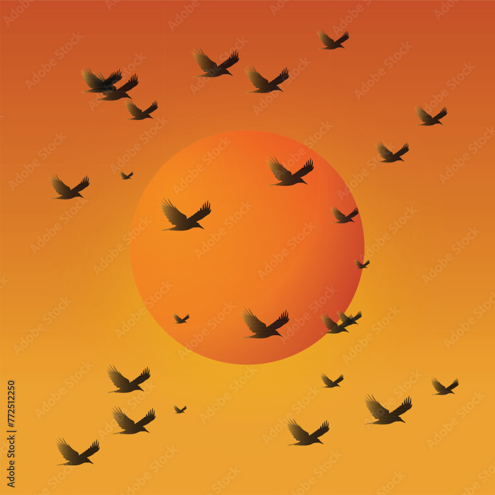 halloween background with bats and moon halloween background with bats and moon