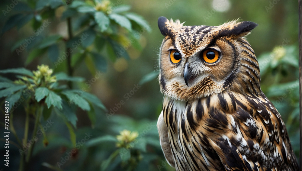 Obraz premium Wild Owl 