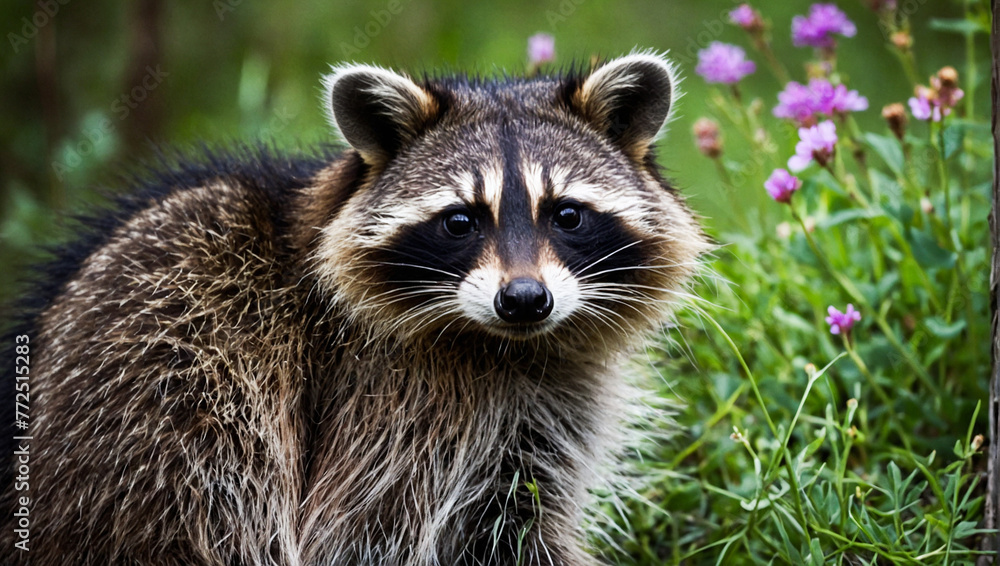 Raccoon Face Raccoon Face