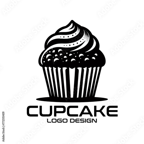 Cupcake Vector Logo Design