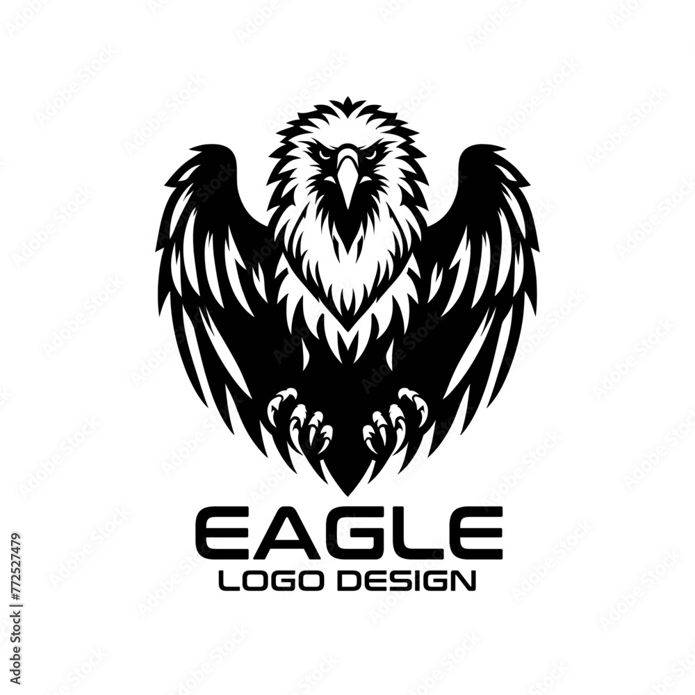 Obraz premium Eagle Vector Logo Design
