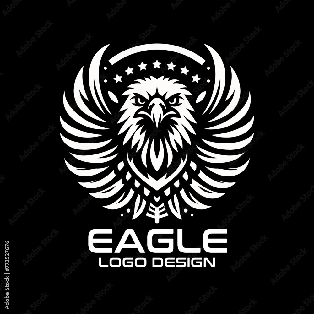 Eagle Vector Logo Design Eagle Vector Logo Design