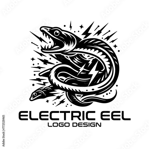 Electric Eel Vector Logo Design