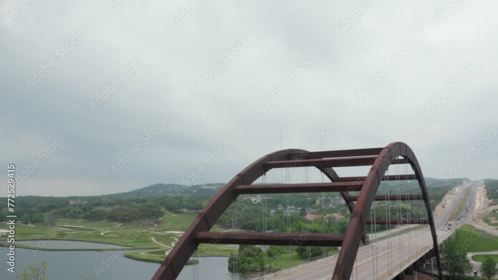 5 Pennybacker bridge Austin Lake McDonald Colorado River Texas 5 Pennybacker bridge Austin Lake McDonald Colorado River Texas