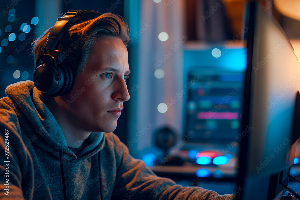 Man online radio host enjoys talking podcast creator Man online radio host enjoys talking podcast creator