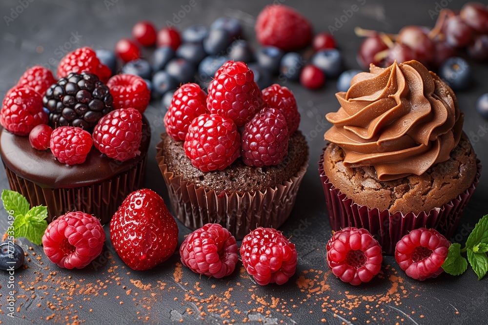 Sweets food commercial-style photography, fresh and wholesome Sweets food commercial-style photography, fresh and wholesome