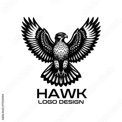 Hawk Vector Logo Design