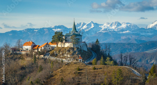 Pilgrimage site Sveta gora in Zasavje, Slovenia