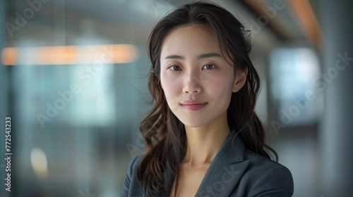 Confident Asian Businesswoman 
