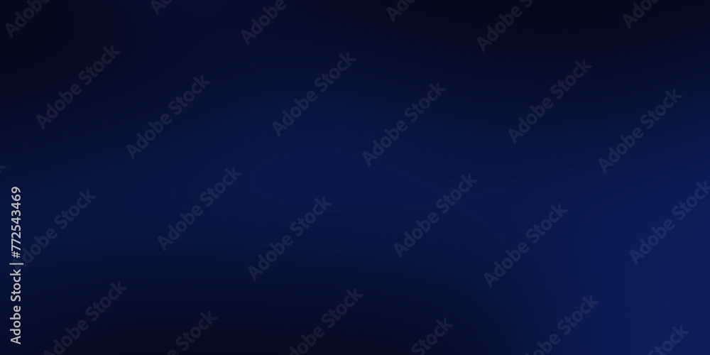 Smooth Blue Gradient Texture Background Blue Black, Blue and Black Tones, Providing Copy Space for Design Projects.