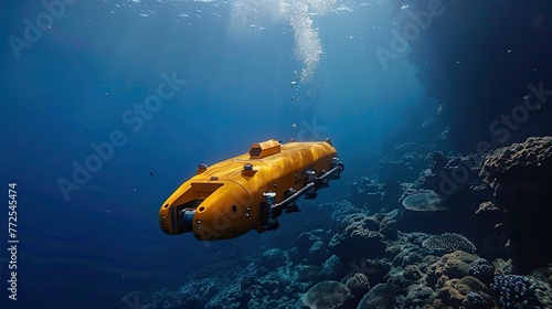 underwater drones exploring ocean depths for scientific research