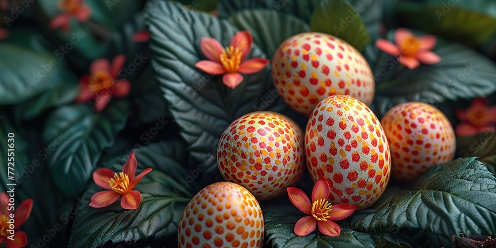 Fototapeta premium Delicate Easter Composition