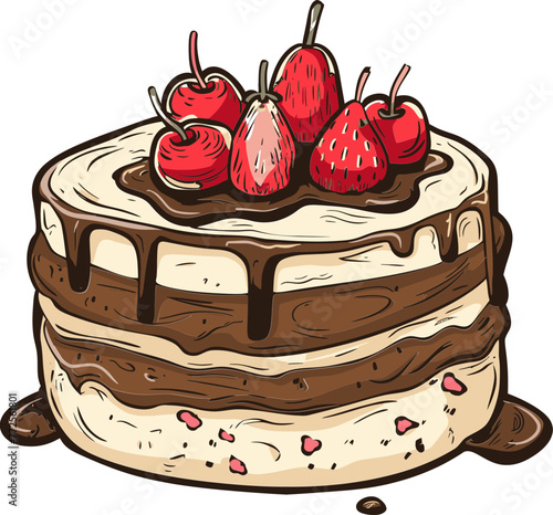 Vectorized Temptations Exploring Delicious Masterpieces