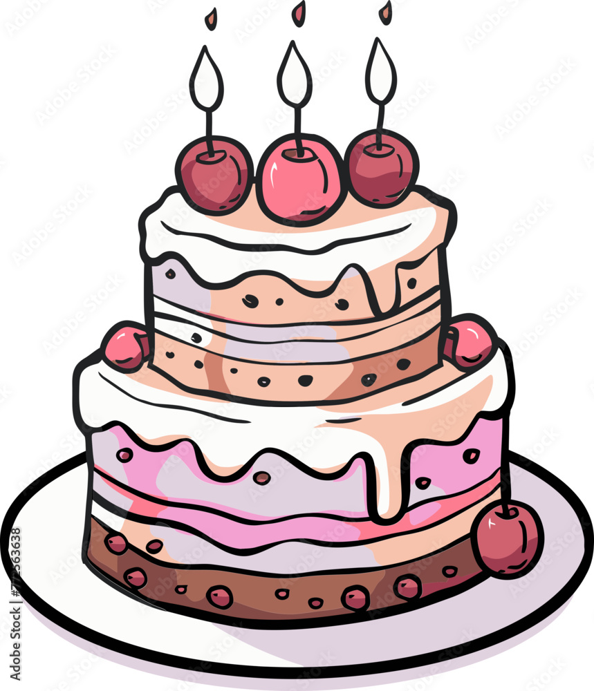 Cake Vector Wonderland Navigating Vectorized Indulgence Cake Vector Wonderland Navigating Vectorized Indulgence
