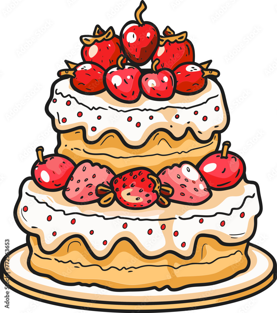 Whimsical Confections Exploring Vectorized Extravaganza Whimsical Confections Exploring Vectorized Extravaganza
