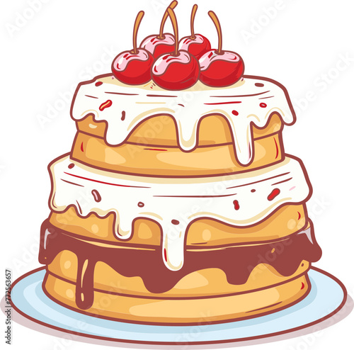 Vectorized Temptations Exploring Cake Vector Dreams