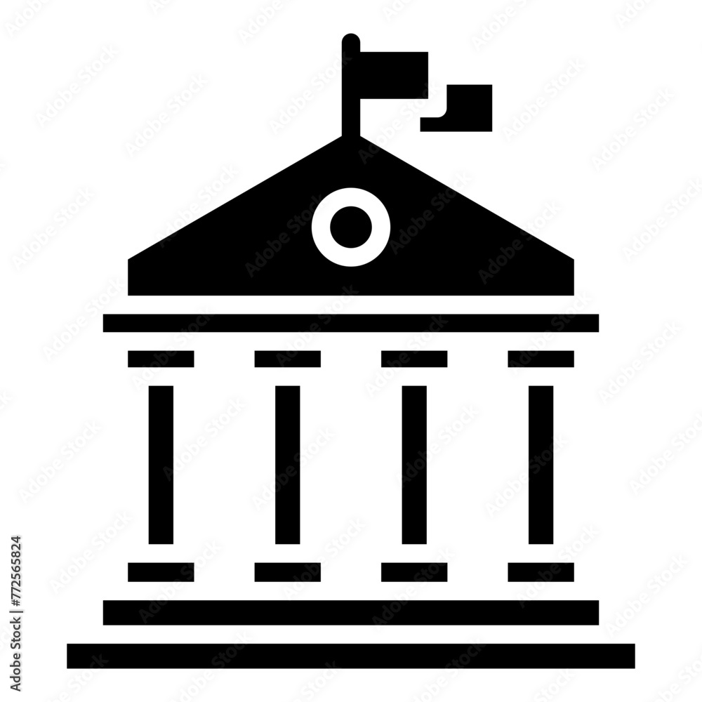 Governance Pillar Icon Element For Design Governance Pillar Icon Element For Design