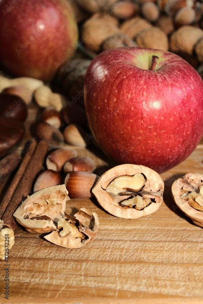 Apples in autumn Apples in autumn
