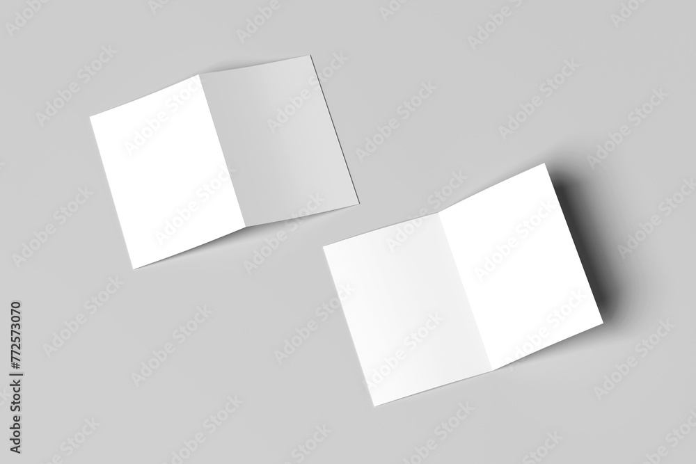 Dl A4 Bifold Mockup Dl A4 Bifold Mockup