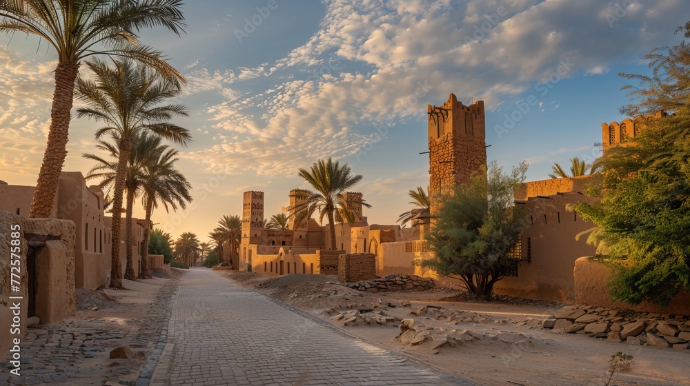 Diriyah town of Saudi Arabia