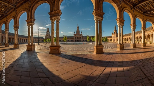 Plaza in Sevilla, Spain