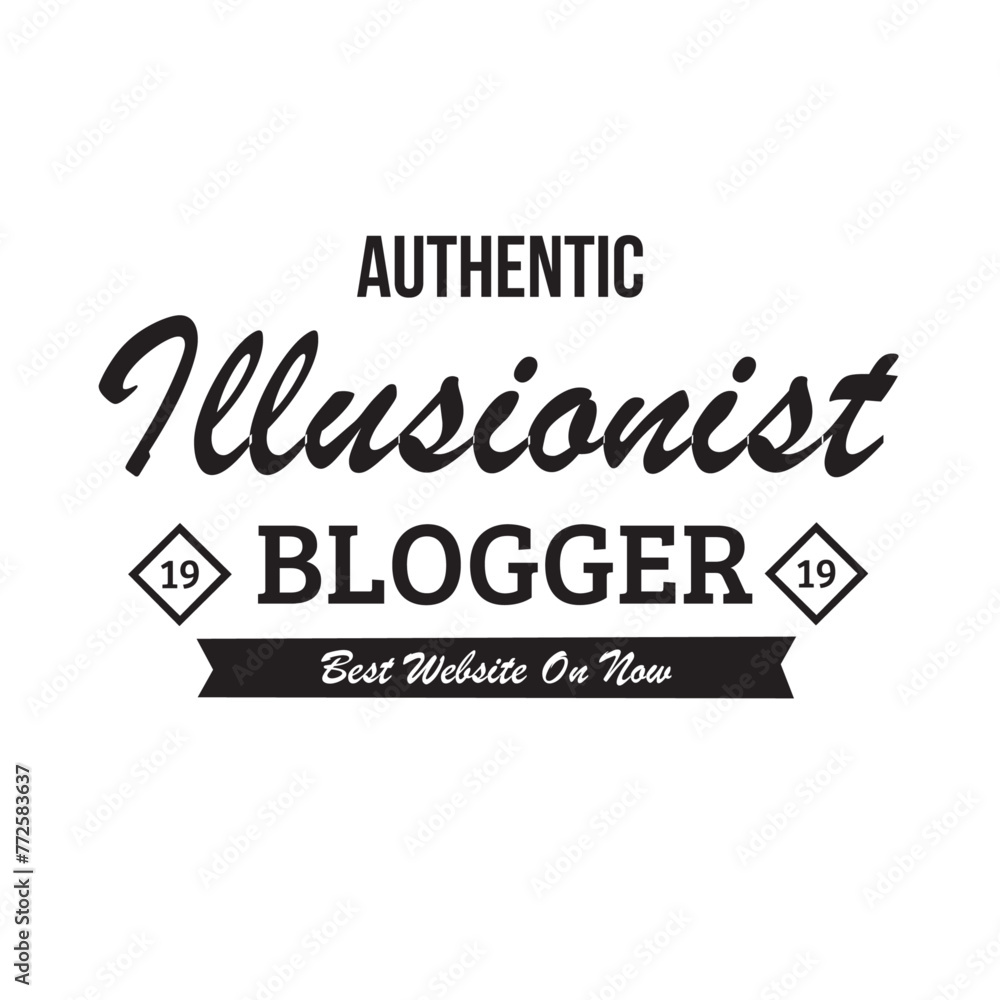 authentic illusionist blogger logo authentic illusionist blogger logo