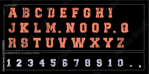 Calligraphic Vintage Handwritten vector Font for Lettering. Trendy Retro Calligraphy Script. Design vector linear Font Title Header Lettering Logo Monogram - Wektor 