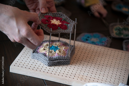 crochet blocking board