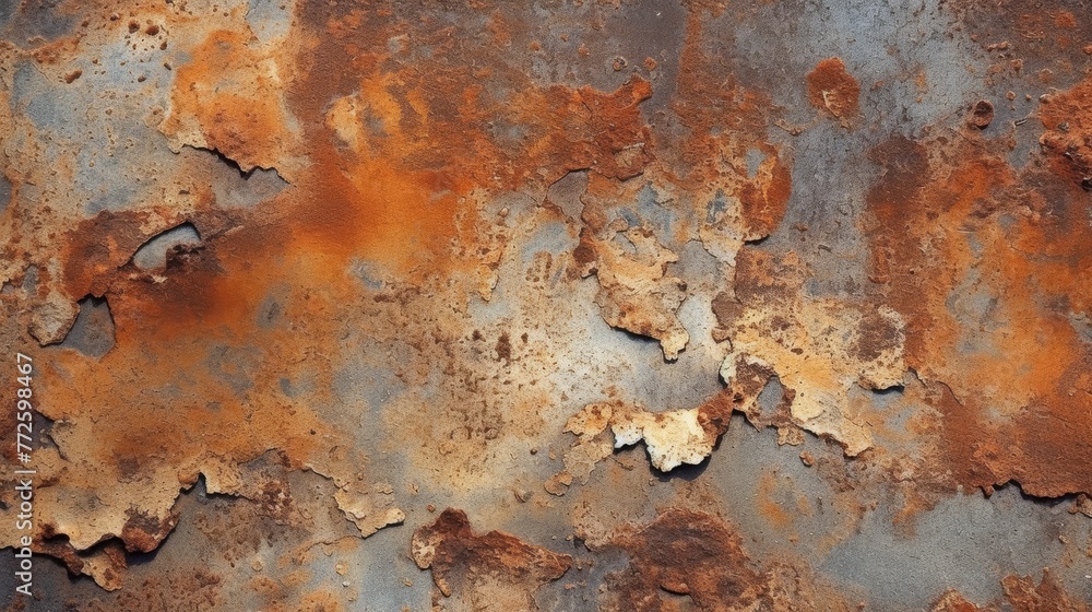 Rust Metal Texture Background. Generative AI Rust Metal Texture Background. Generative AI