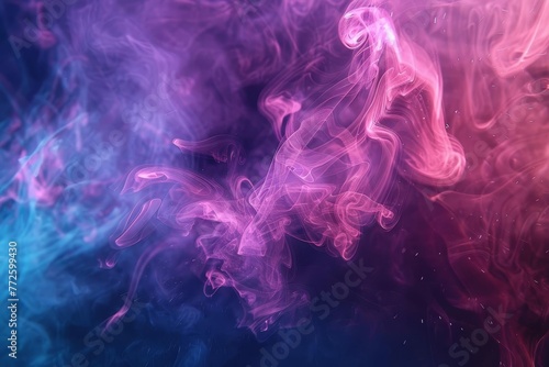 Mysterious smoke and dust effect overlays, artistic elements for digital photography and design illustration