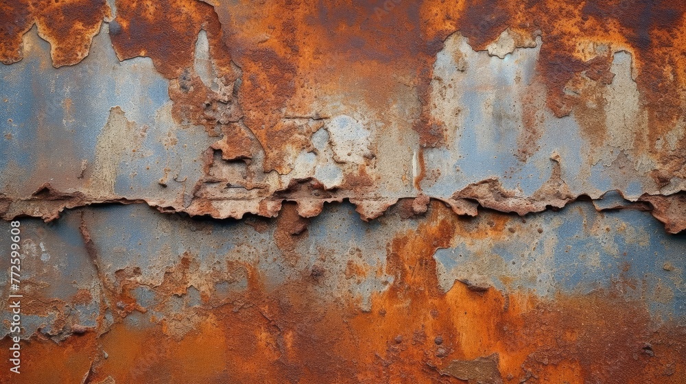 Rust Metal Texture Background. Generative AI Rust Metal Texture Background. Generative AI